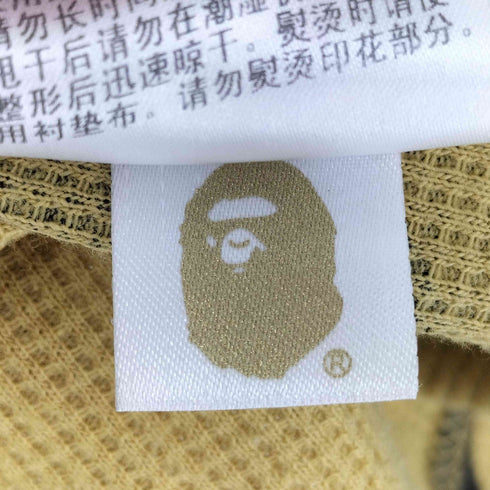 アベイシングエイプ A BATHING APE Camo-print thermal cut and sewn メンズ JPN:S