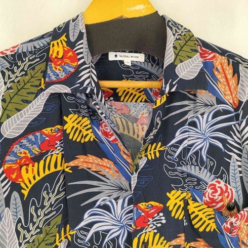 グローバルワーク GLOBAL WORK S/S アロハシャツ メンズ JPN:S
