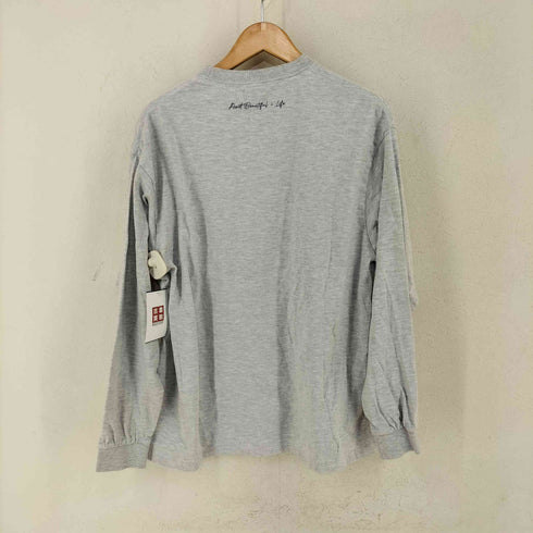 GOOD SAUNA VIBES L/S Tee 6.2oz 刺繍ロゴ 長袖Tシャツ メンズ JPN:L