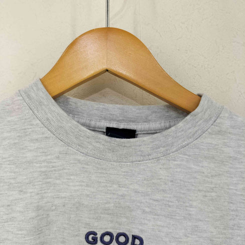 GOOD SAUNA VIBES L/S Tee 6.2oz 刺繍ロゴ 長袖Tシャツ メンズ JPN:L