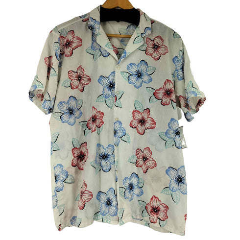 マグナム MAGNUM 花柄 S/S シャツ メンズ import:L