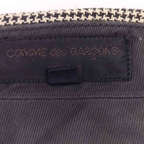 コムデギャルソンオム COMME des GARCONS HOMME AD1993 archive 田中オム 千鳥格子 2タック テーパードスラックス メンズ JPN:S
