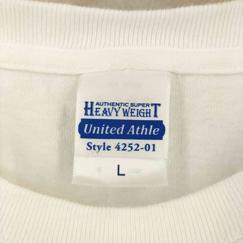 ユナイテッドアスレ UNITED ATHLE ヘビーウェイト クルーネック バンドTシャツ メンズ L
