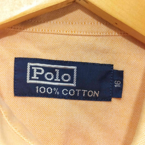 ポロ Polo 90S オックスフォード S/S ボタンダウンシャツ ボックスシルエット メンズ 16