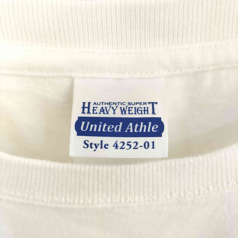 ユナイテッドアスレ UNITED ATHLE ヘビーウェイト クルーネック バンドTシャツ メンズ L