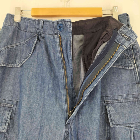ビームス BEAMS ビッグ 6ポケット デニム カーゴパンツ メンズ JPN:S