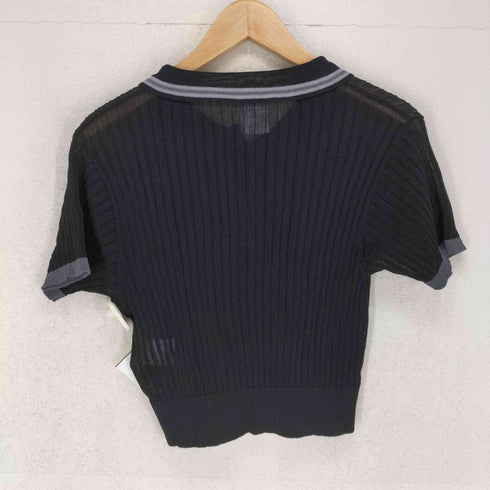 エックスガール X-girl 24SS RIB KNIT POLO レディース ONE SIZE