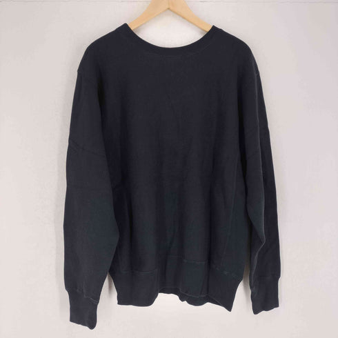 エックスガール X-girl REVERSE WEAVE フロントワッペンクルーネックスウェット レディース JPN:M