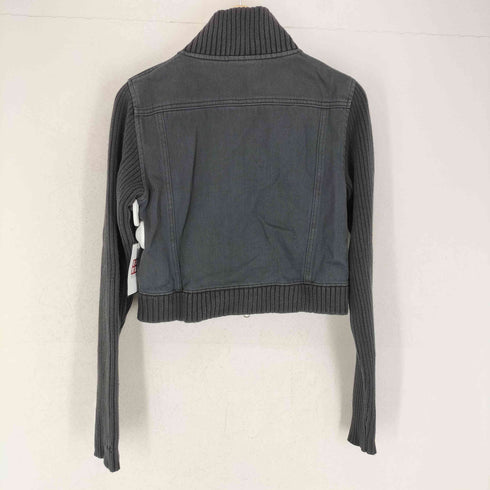 エックスガール X-girl RIB SLEEVE DENIM JACKET レディース JPN:M