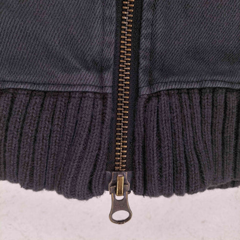 エックスガール X-girl RIB SLEEVE DENIM JACKET レディース JPN:M