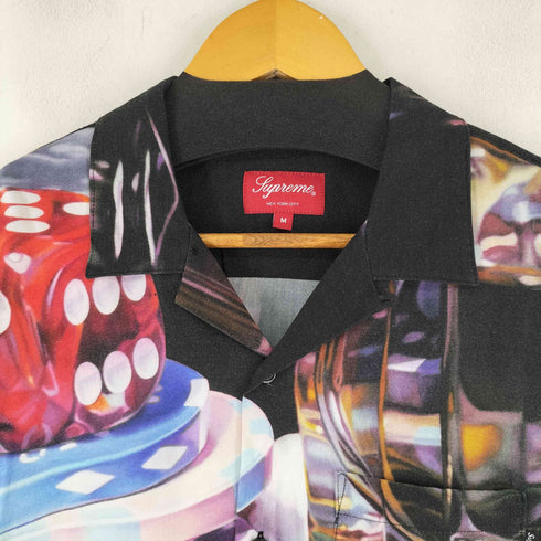 シュプリーム Supreme 総柄 S/S 開襟シャツ メンズ import:M