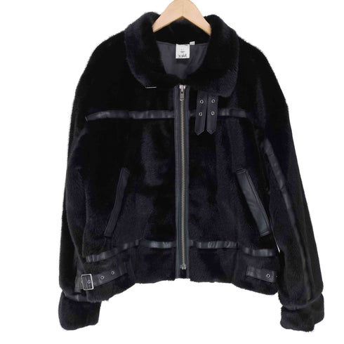 エックスガール X-girl B3 FAUX FUR JACKET レディース JPN:M