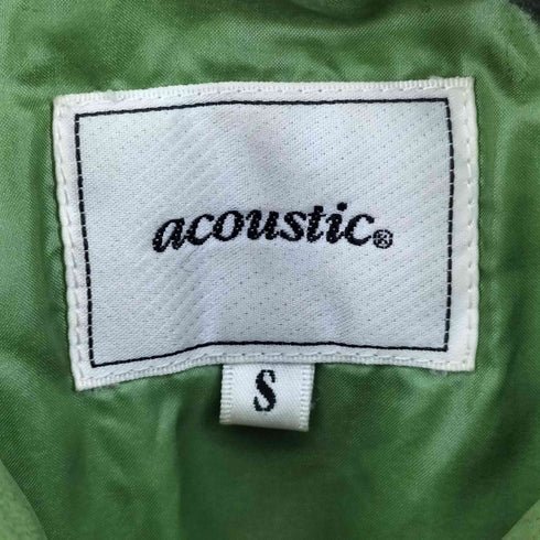 アコースティック acoustic ジップデザインダウンジャケット レディース JPN:S