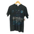 フルーツオブザルーム FRUIT OF THE LOOM 90S MADE IN USA 総柄アニマルプリント S/S Tシャツ ウルフ メンズ import:M
