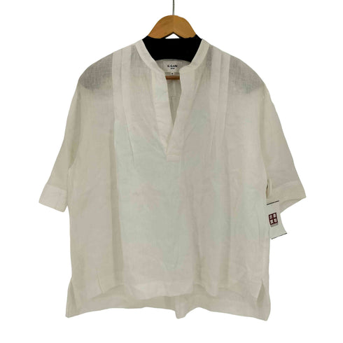 ルグラジック le glazik LINEN CROSS SKIPPER SHIRT レディース JPN:36