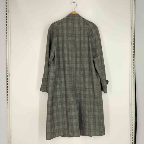 Ben Lawens 千鳥格子 比翼 ステンカラーコート メンズ import:L