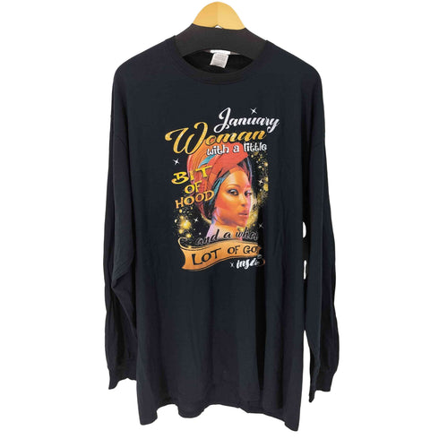 フルーツオブザルーム FRUIT OF THE LOOM フロントプリント L/S Tシャツ メンズ 2XL