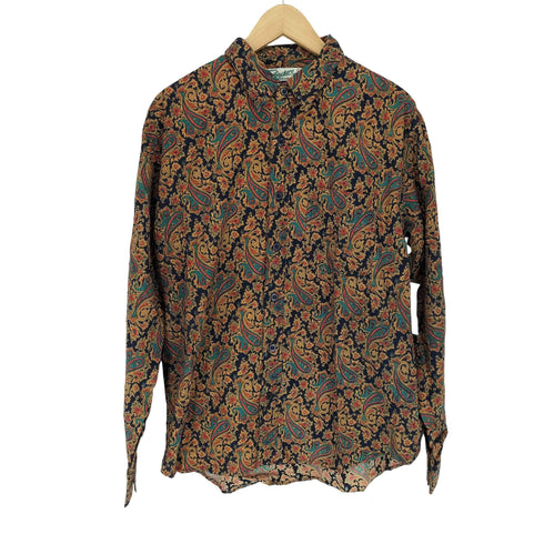 バッカーズ Backers ペイズリー柄シャツ メンズ JPN:L
