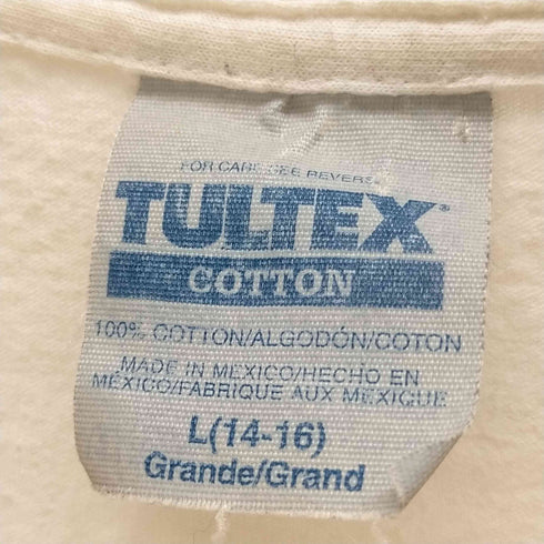 タルテックス TULTEX メキシコ製 クルーネックTシャツ レディース import:L