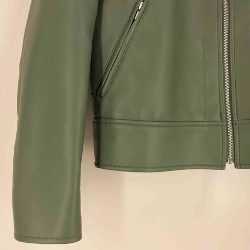 ジーユー GU シングルライダースブルゾン レディース JPN:XL