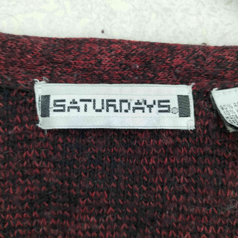 SATURDAYS アクリルウールカーディガン メンズ JPN:M