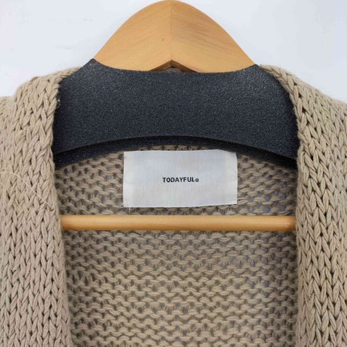 トゥデイフル TODAYFUL Uneck Hand Knit レディース FREE