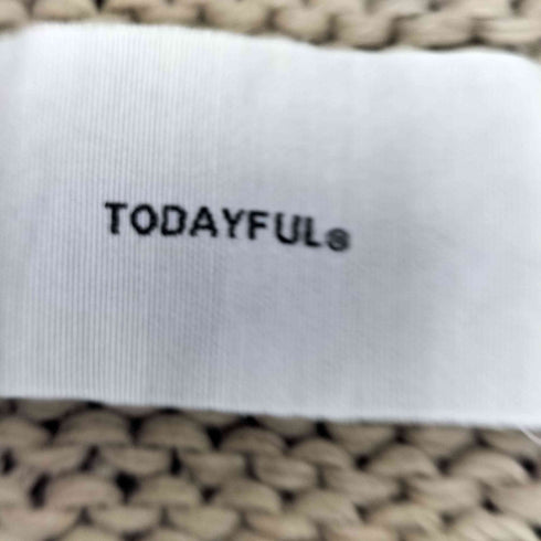 トゥデイフル TODAYFUL Uneck Hand Knit レディース FREE