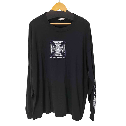 ジャージーズ JERZEES プリントデザイン L/S Tシャツ メンズ 2XL