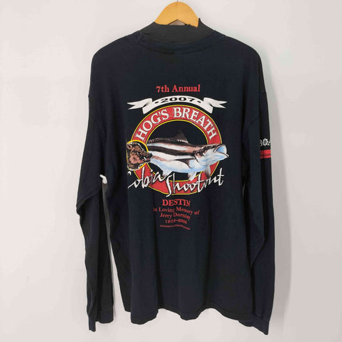 アンビル Anvil 00S L/S 企業プリントデザインTシャツ メンズ import:XL
