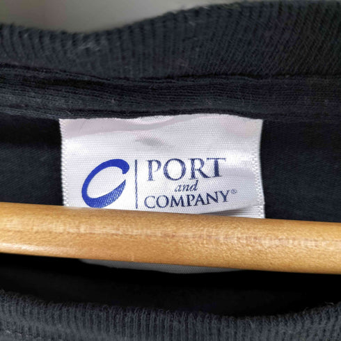 ポートアンドカンパニー PORT and COMPANY 両面プリント L/S Tシャツ メンズ 3XL