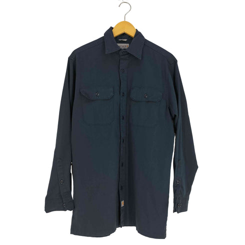 カーハート Carhartt RELAXED FIT ロゴパッチ ツイル ワークシャツ メンズ import:M