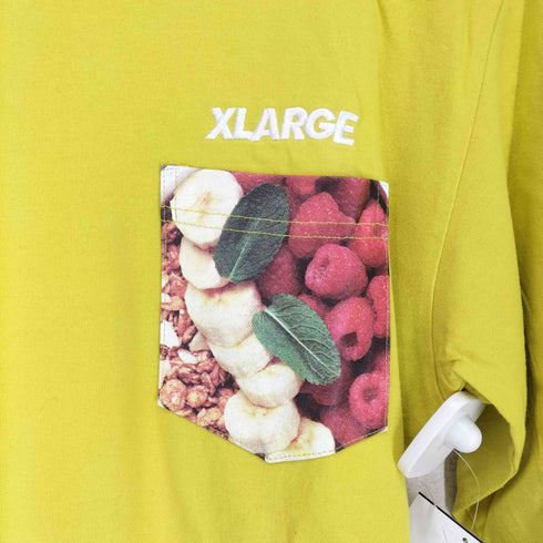 エクストララージ XLARGE 転写プリント長袖カットソー メンズ M