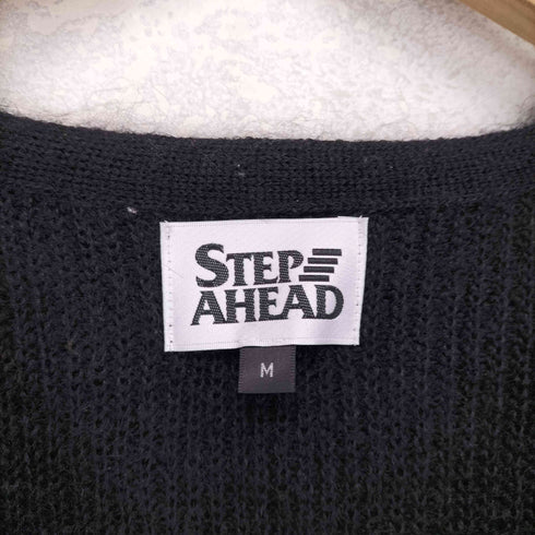 STEP AHEAD モヘヤカーディガン メンズ M