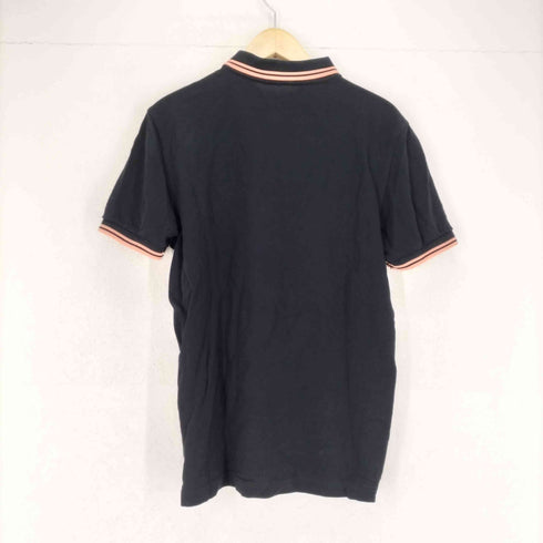 フレッドペリー FRED PERRY 刺繍鹿の子ポロシャツ メンズ M