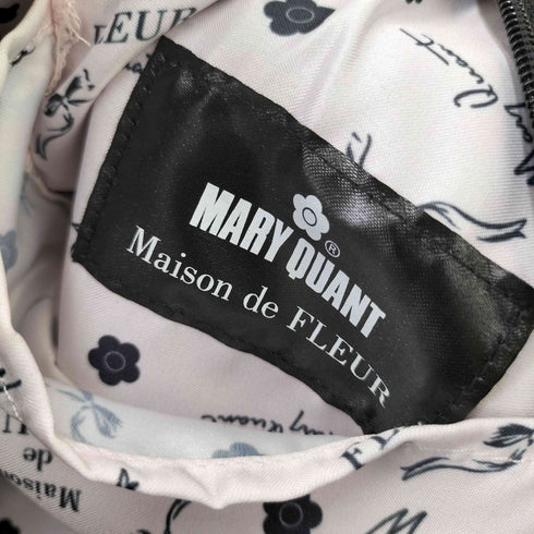 マリークワント MARY QUANT フリル スクエア トート Sバッグ レディース