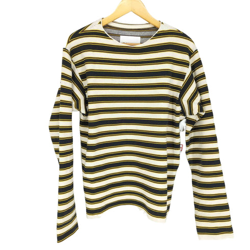 ジルサンダープラス JIL SANDER + ボーダーニット メンズ 46