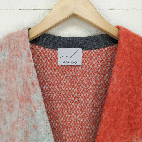 ラッピンノット WRAPINKNOT ウールマルチカラーカーディガン メンズ 3