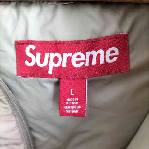 シュプリーム Supreme 24FW SUPREME MICRO DOWN HALF ZIP HOODED PULLOVER メンズ L