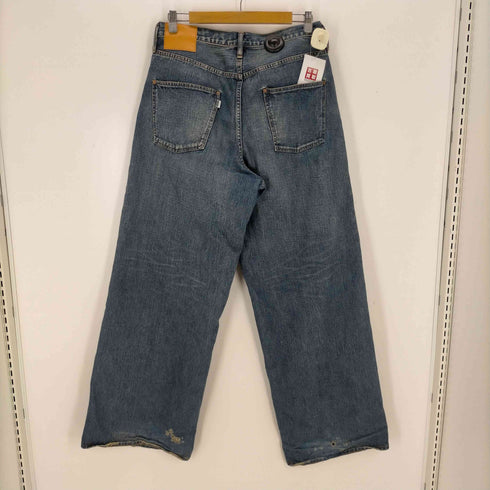 シュガーヒル SUGARHILL FADED MODERN WESTERN WIDE TROUSERS メンズ 34