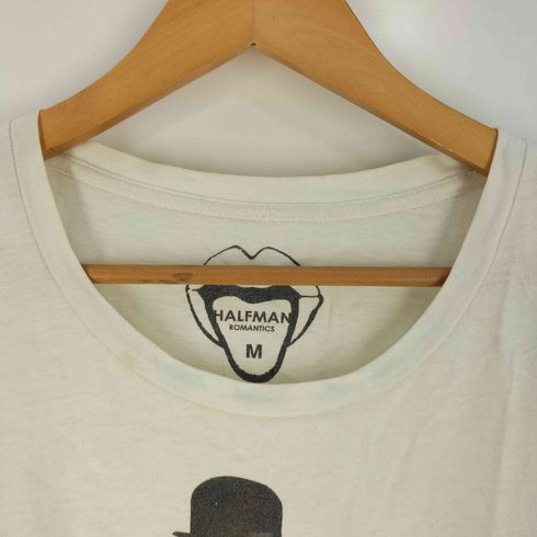 HALFMAN ROMANTICS ムービープリント クルーネックTシャツ メンズ JPN:M