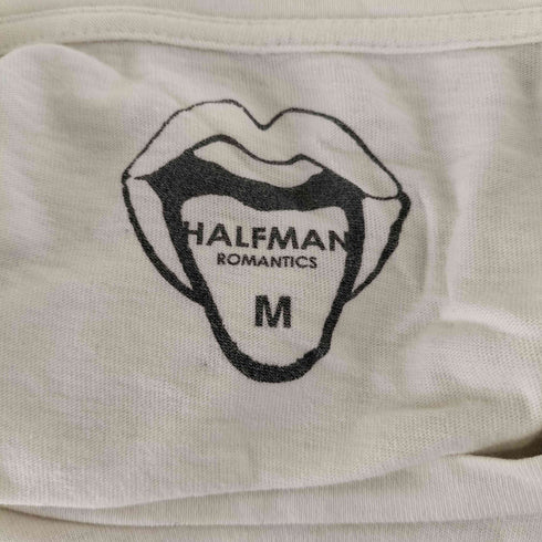 HALFMAN ROMANTICS ムービープリント クルーネックTシャツ メンズ JPN:M