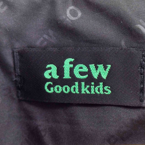 アフューグッドキッズ A FEW GOOD KIDS ホース刺繍フェイクレザーボンバージャケット メンズ L