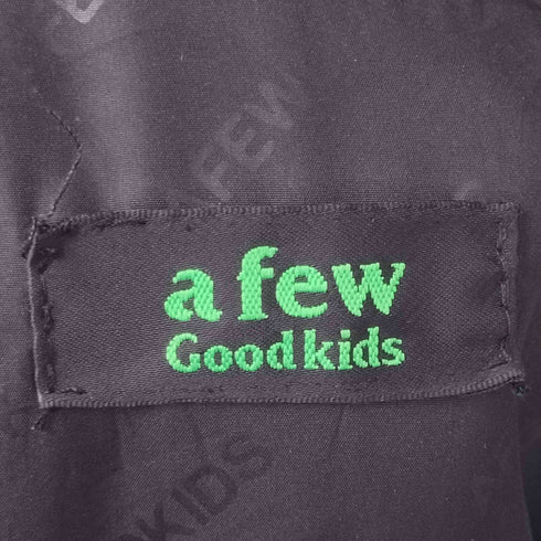 アフューグッドキッズ A FEW GOOD KIDS 袖レザー切替ウールメルトンスタジャン メンズ L