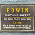エドウィン EDWIN ダブルライダース デニムジャケット メンズ JPN:L