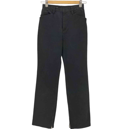 バジュラ bajra 裾ジップ ストレッチ 5ポケットパンツ レディース JPN:M