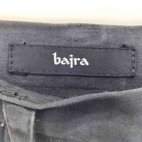 バジュラ bajra 裾ジップ ストレッチ 5ポケットパンツ レディース JPN:M