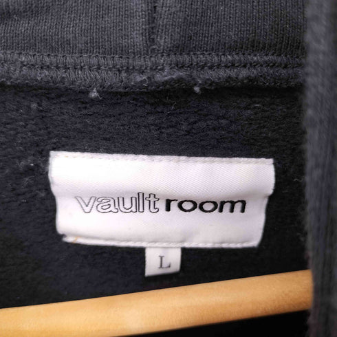 ボルトルーム vaultroom ロゴ刺繍 プルオーバーパーカー メンズ L