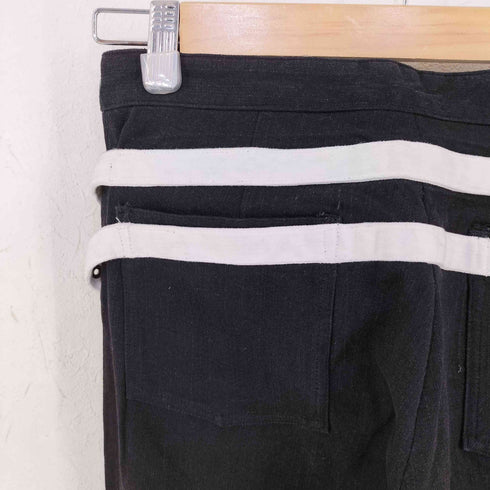 バジュラ bajra ベルトデザイン 裾ジップストレッチパンツ レディース JPN:M