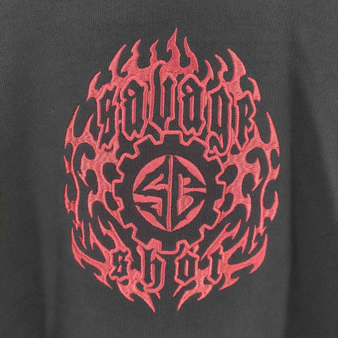 with mellow SAVAGE SHOT HOODIE メンズ XL