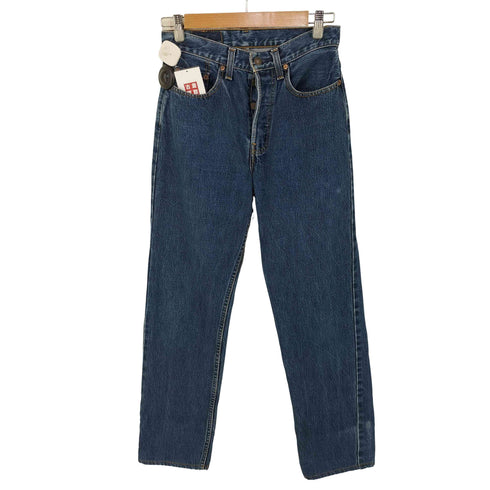 リーバイス Levis オーストラリア製 555 ボタン裏341 ボタンフライデニムパンツ レディース W28 L33